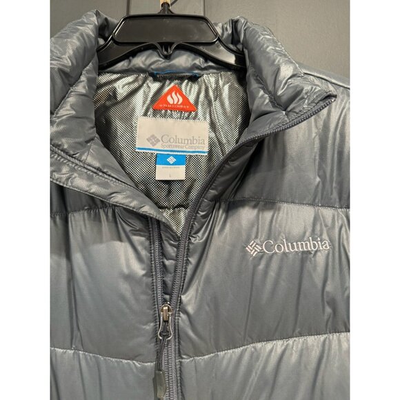 Columbia Men's Omni Heat Insulated Puffer Jacket City Gray Large NWOT - Picture 3 of 4